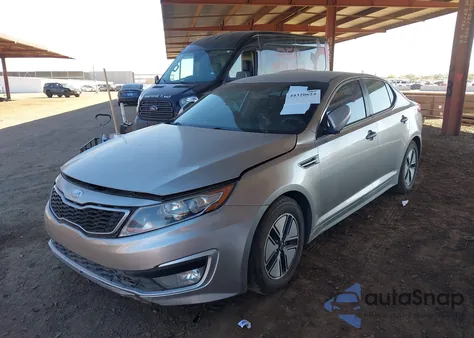 2012 Kia Optima Hybrid Ex из США, поврежденный, VIN KNAGM4AD7C5033867